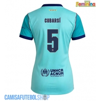 Camisa de time de futebol Barcelona Pau Cubarsi #5 Replicas 3º Equipamento Feminina 2026-27 Manga Curta